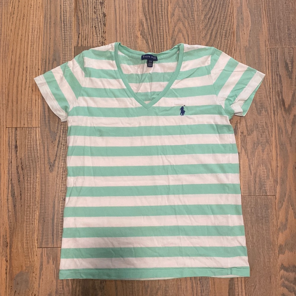 Ralph Lauren Striped V-Neck